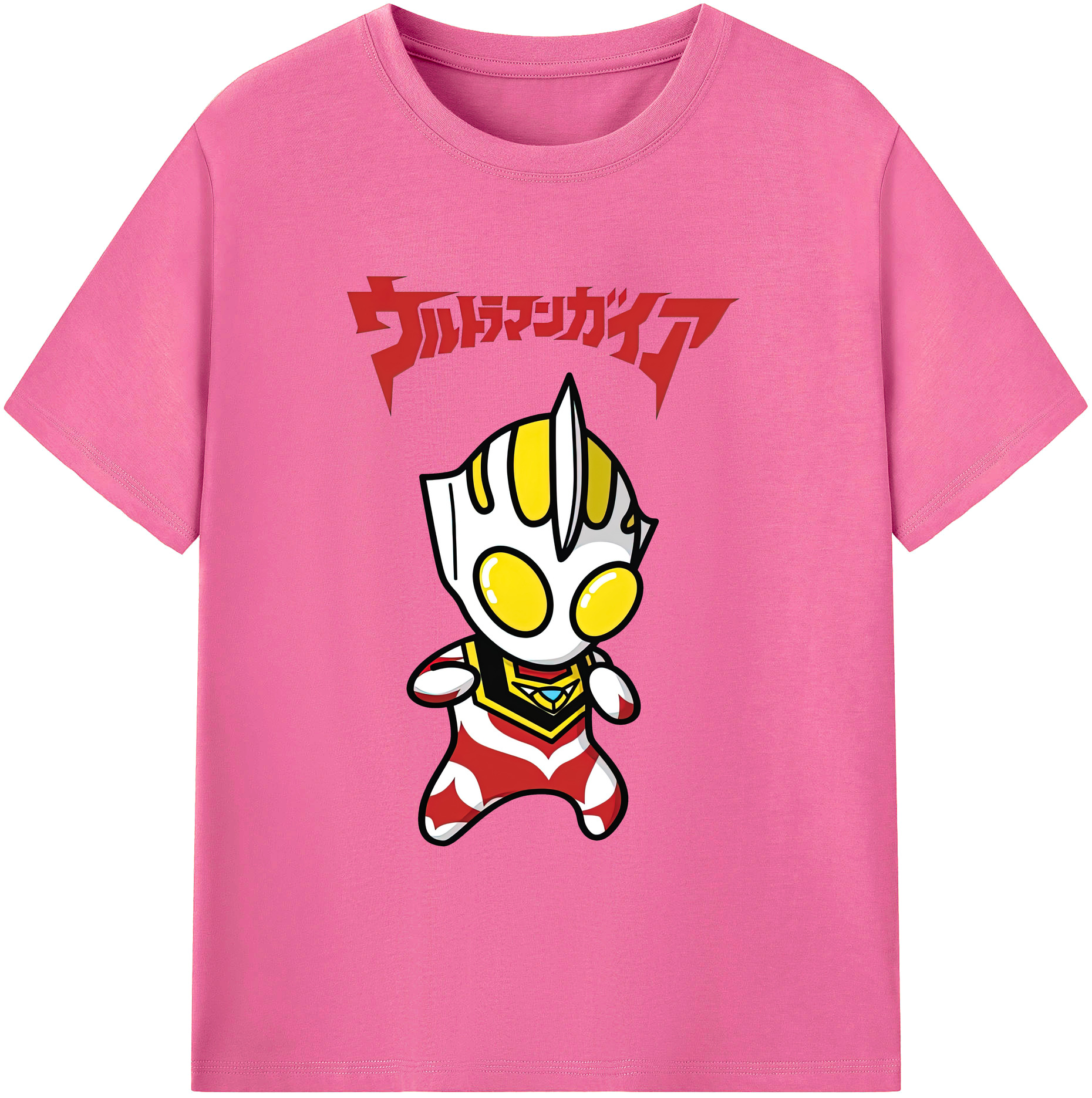 （画像用） ウルトラマン Ultraman レディースカジュアルプリントTシャツ（綿100％）